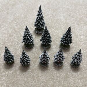Department 56 Snow Covered Trees (9)